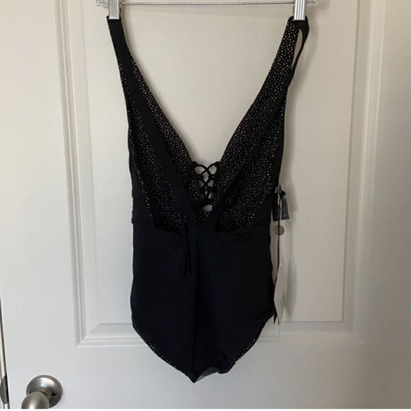 Onia Reversible One Piece Galaxy Dot Swimsuit - Picture 9 of 13